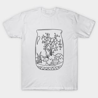 Terrarium 2 Line version T-Shirt